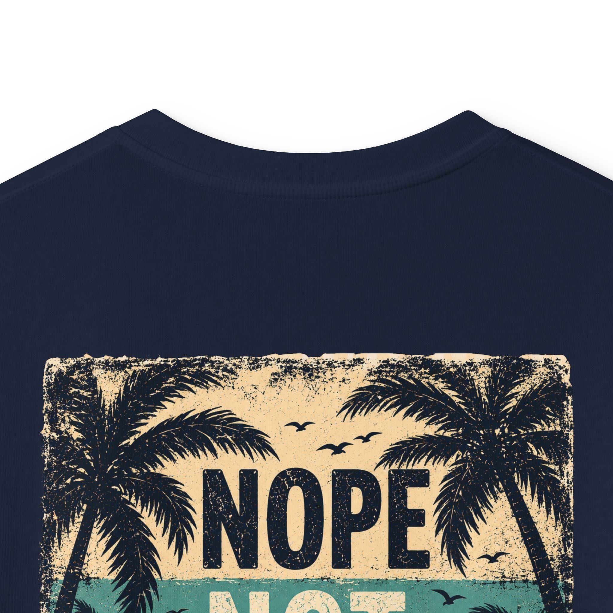 Kids T-Shirt 'Nope Not Leaving' Tropical Vacation Tee