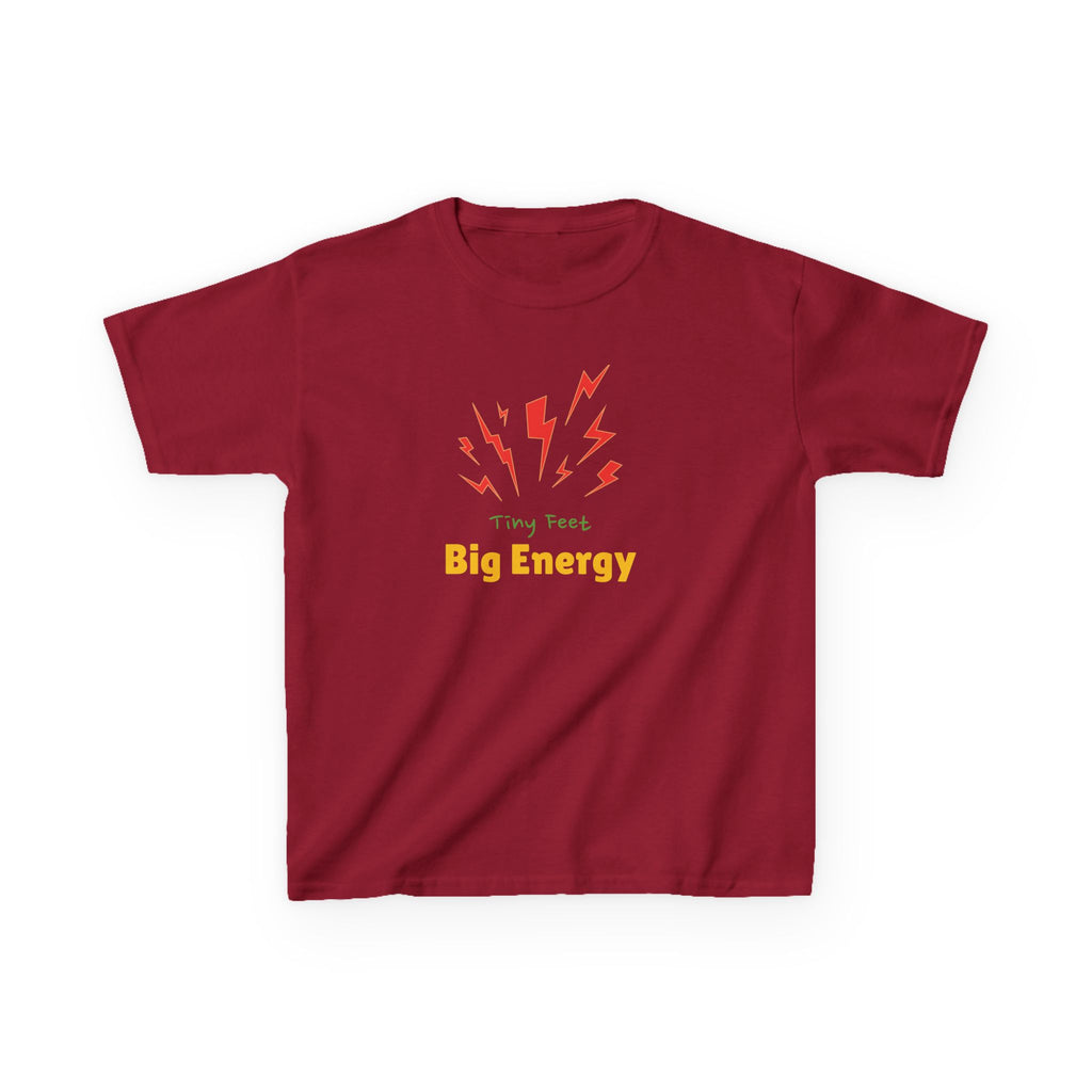 Tiny Feet - Big Energy | Funny Kids Graphic T-Shirt