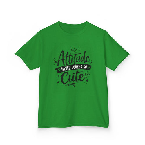 Attitude Never Looked So Cute | Funny Kids Graphic T-Shirt