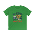 Kids Tee "Vacay Mood: Ride the Good Vibes" Surf Graphic