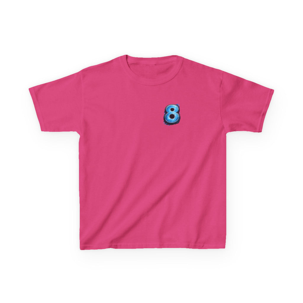 Level 8 Unlocked Birthday Mode Graphic kids Birthday T-Shirt Design