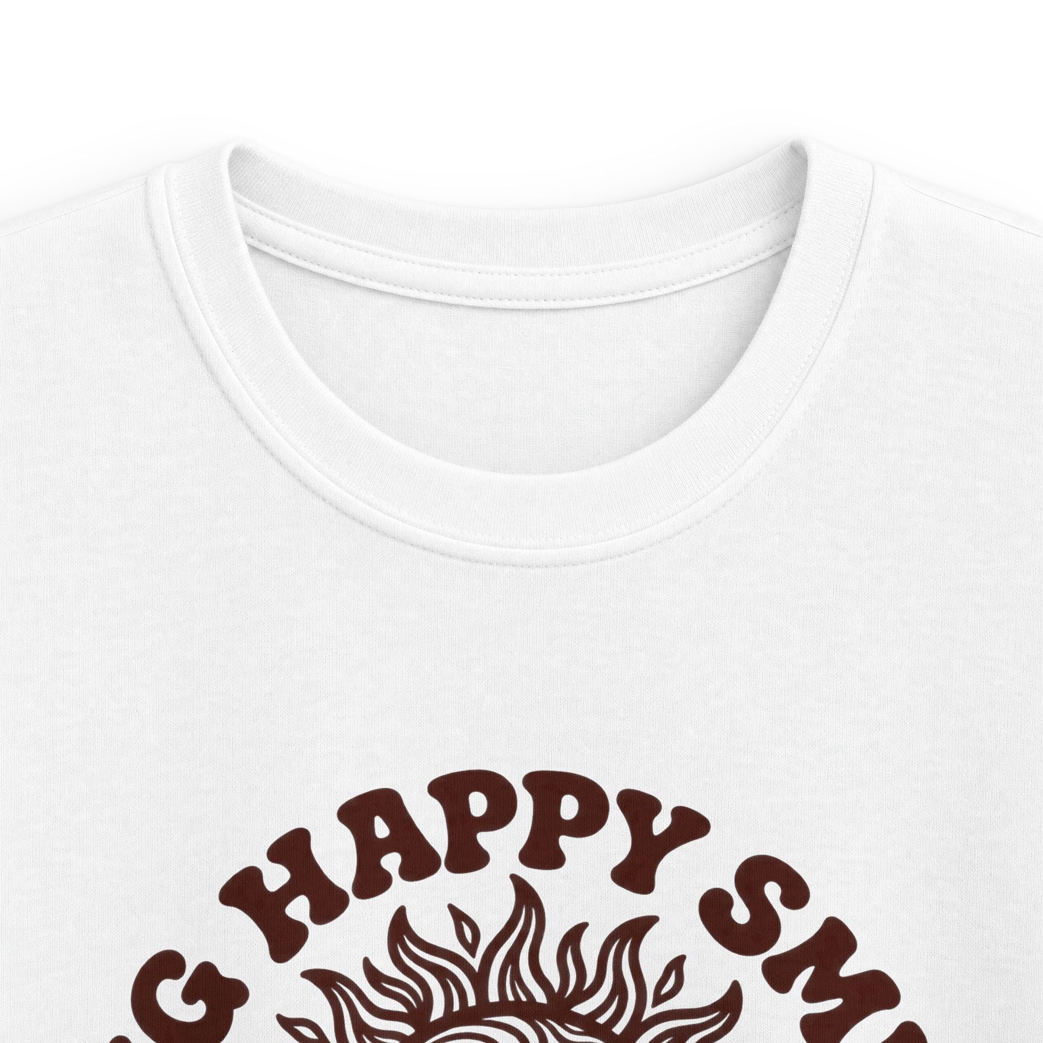 Boys & Girls T‑Shirt 'Big Happy Smile' Vintage Sun Graphic Tee