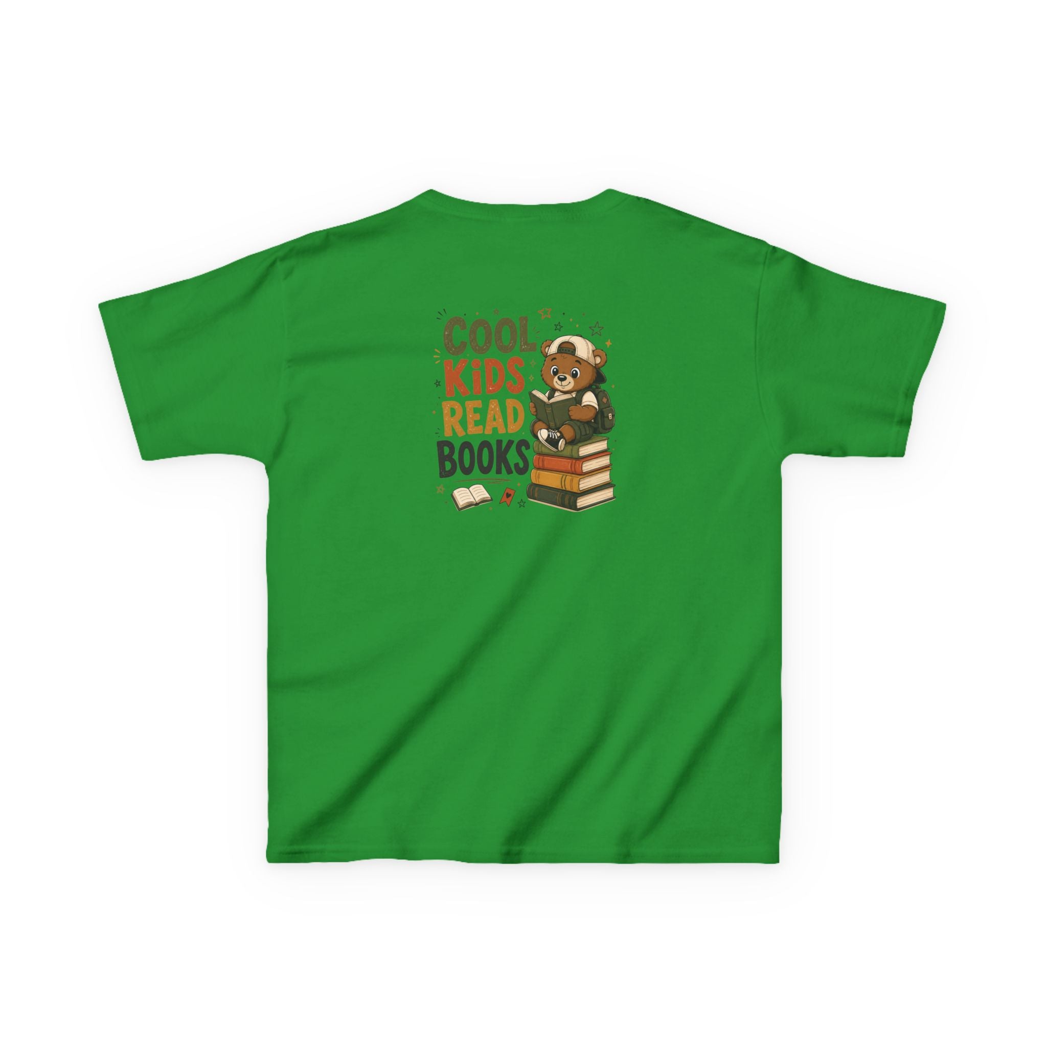 Kids Funny T-Shirt — "Cool Kids Read Books"