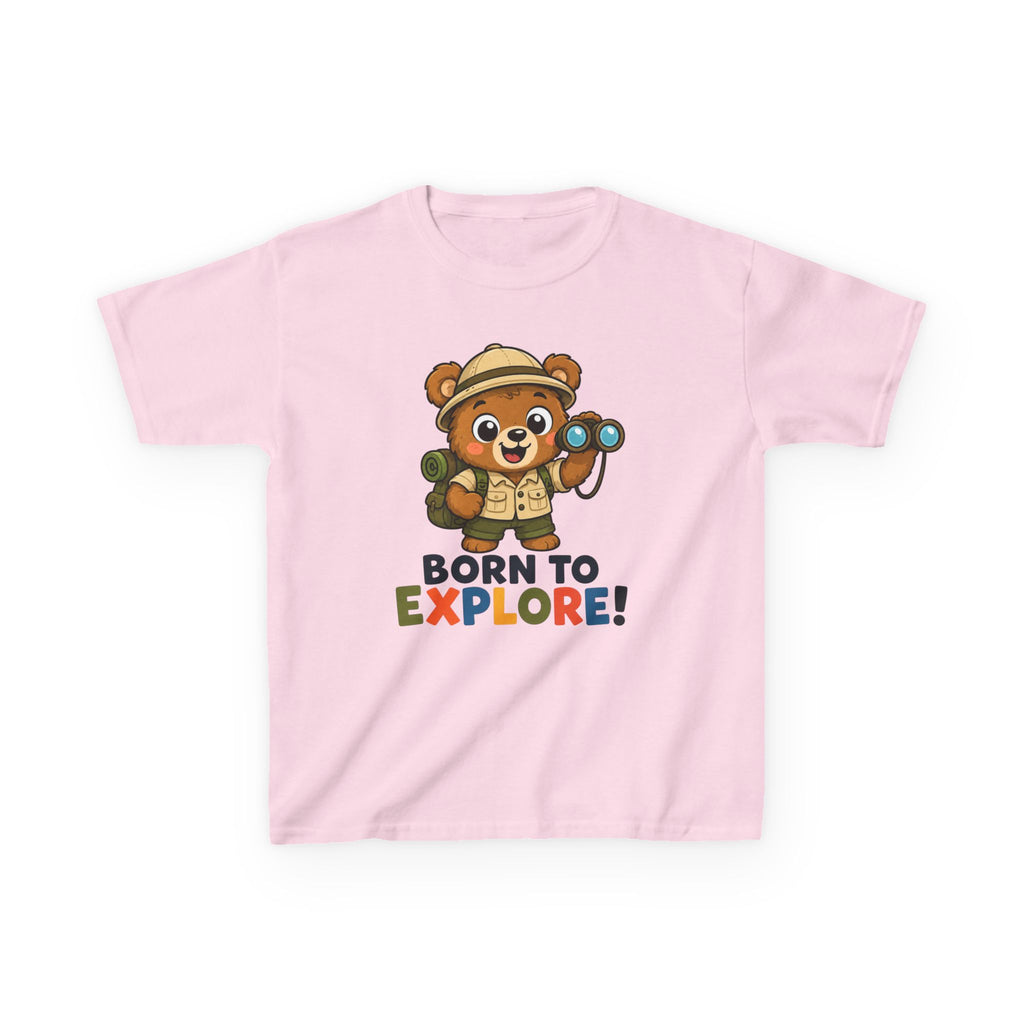 Kids T-Shirt — "Born To Explore"