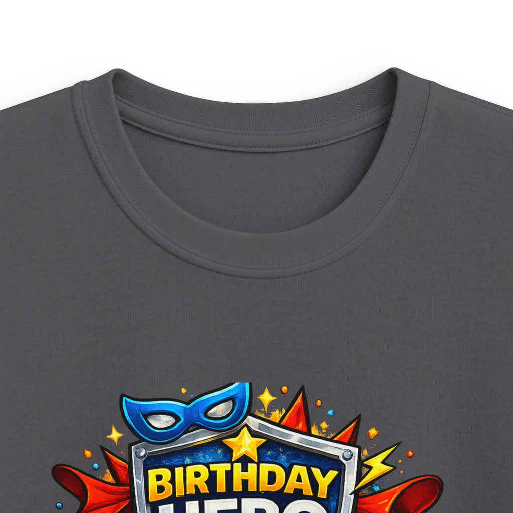 Birthday Hero 5th Birthday Kids Tee