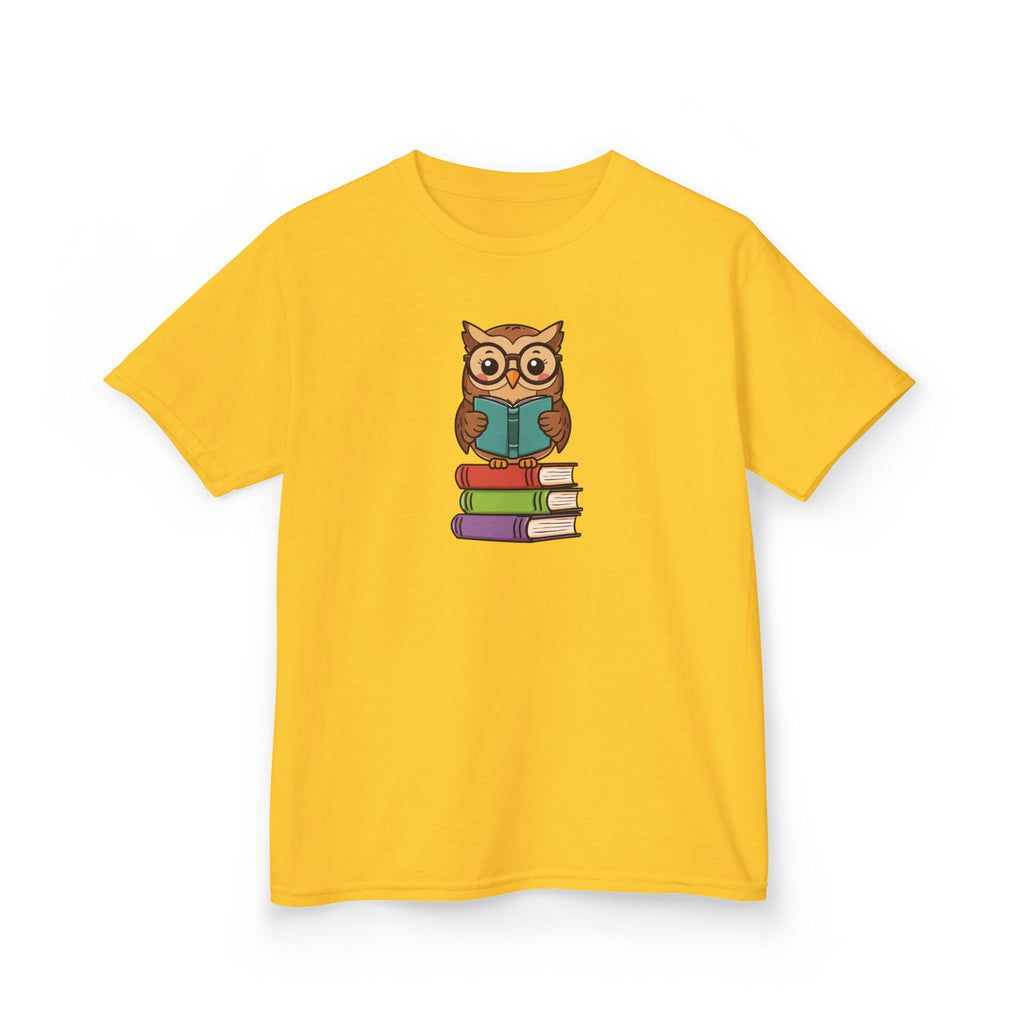 OWL on book | Kids Reading Graphic T-Shirt