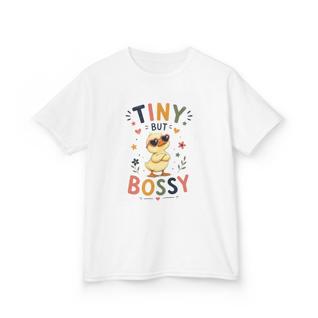 Kids T-Shirt — "Tiny But Bossy"