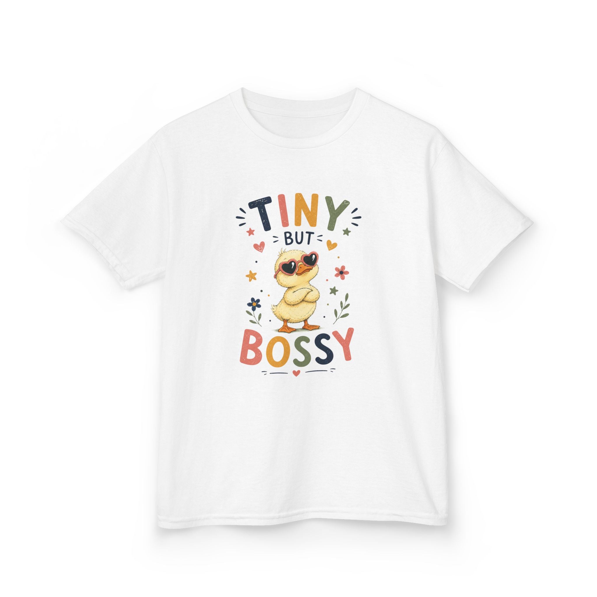 Kids T-Shirt — "Tiny But Bossy"