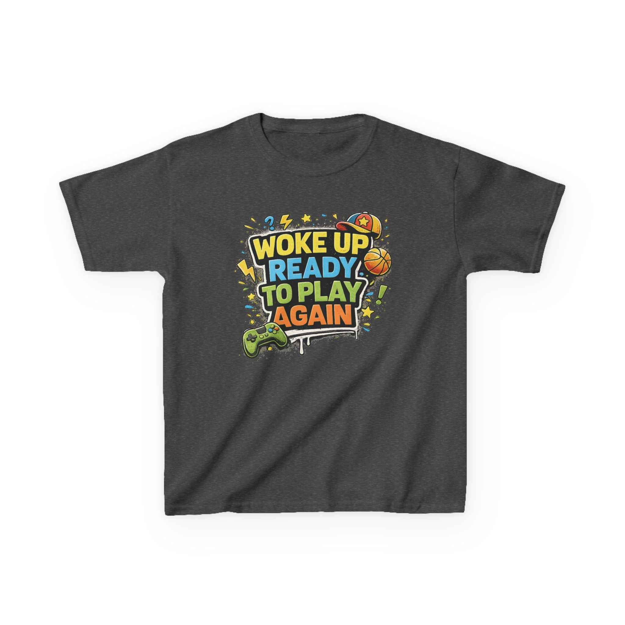 "Woke Up Ready to Play Again" New Graphic Tee