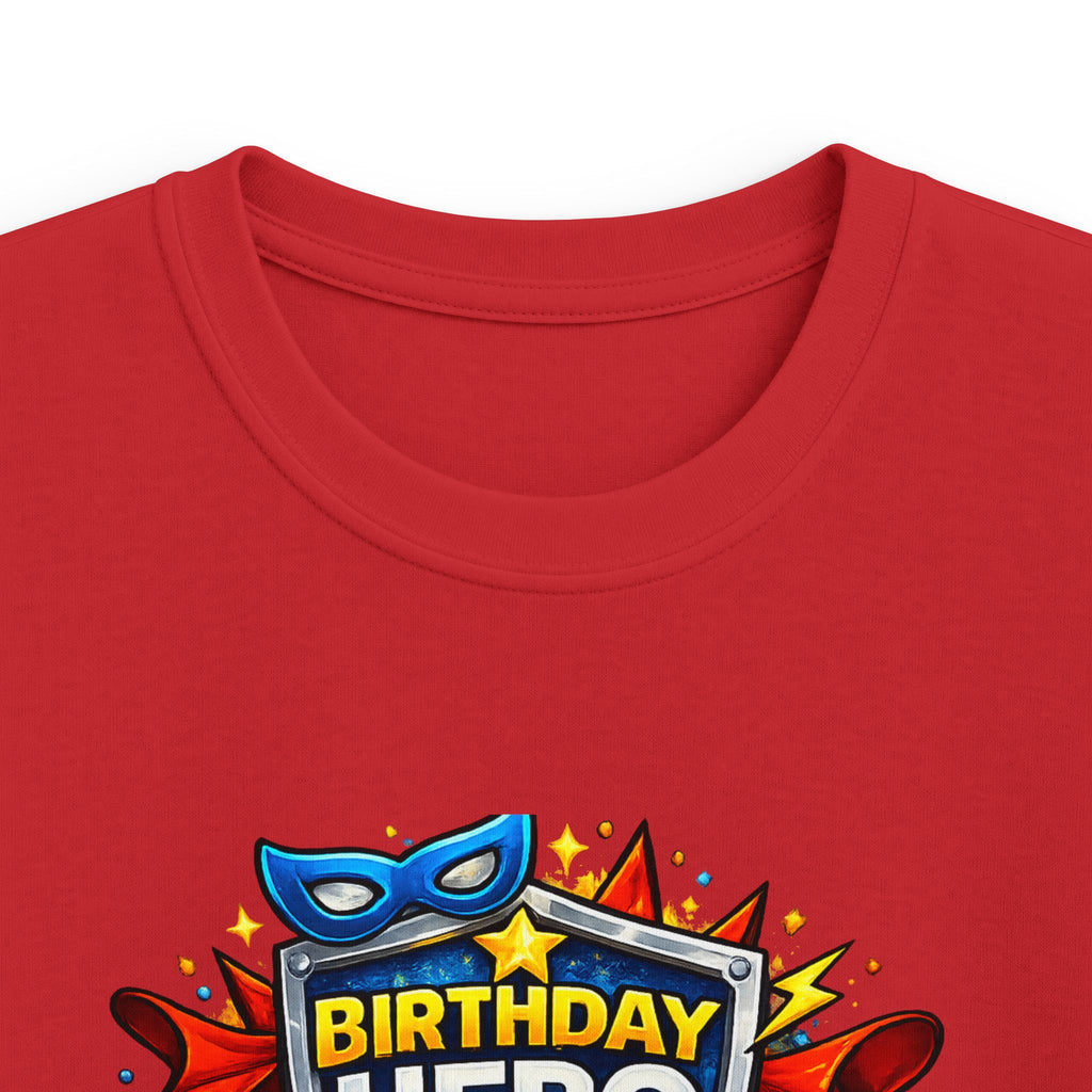 Birthday Hero 5th Birthday Kids Tee