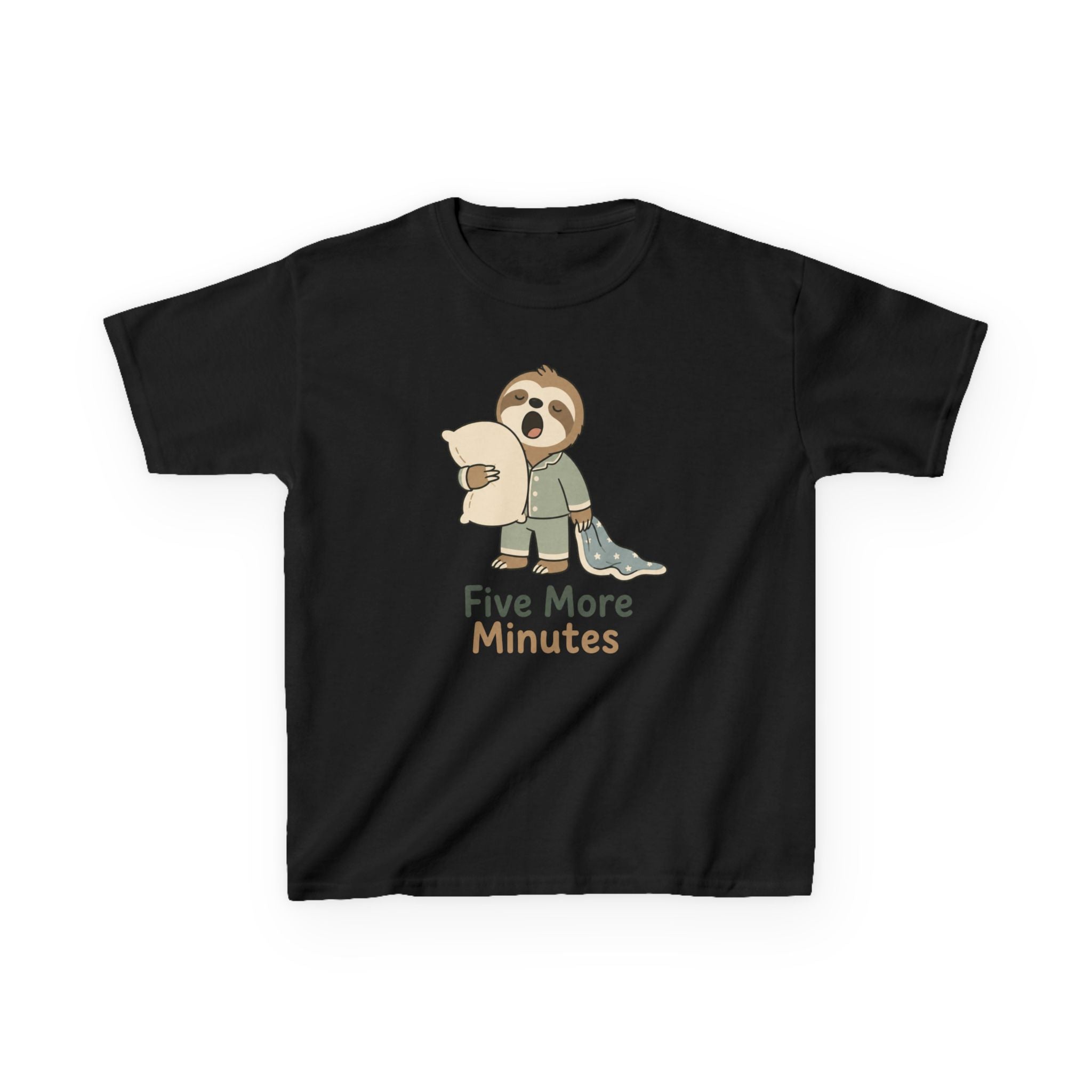 Kids T-Shirt — "Five more minutes""