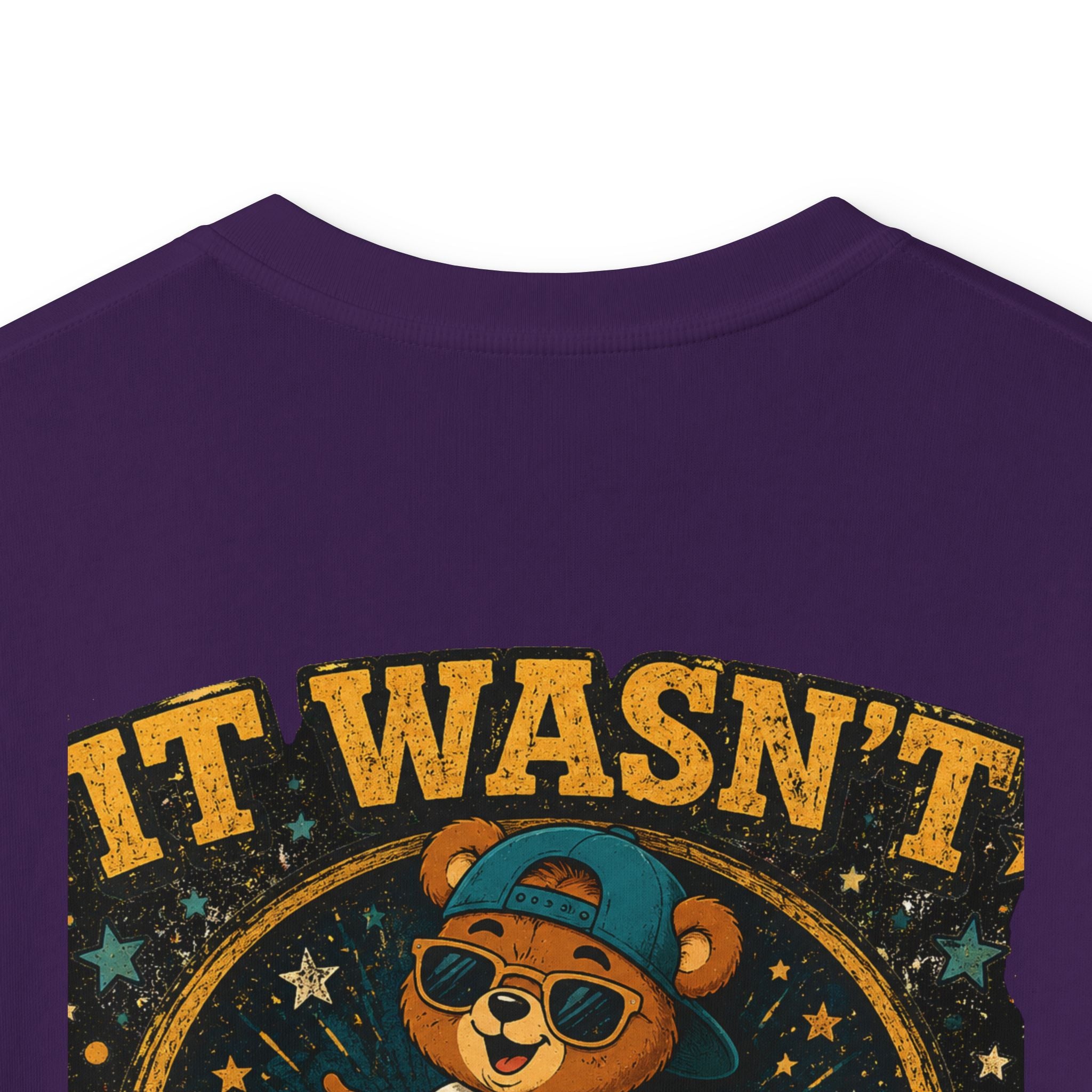 Kids Tee  'It Wasn't Me!' Dancing Bear Graphic Shirt | Funny Kids Gift