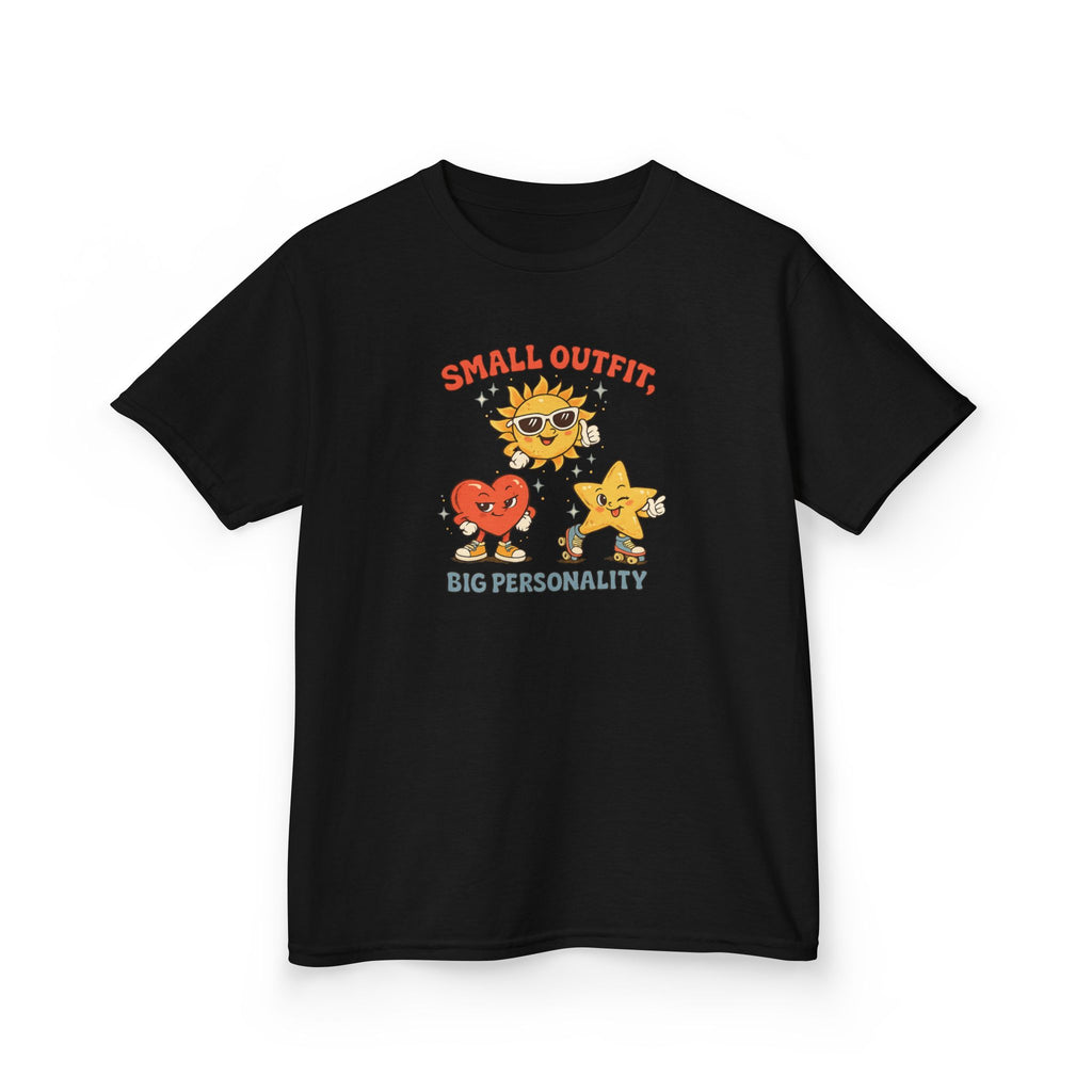 Small Outfit, Big Personality Retro Kids Tee