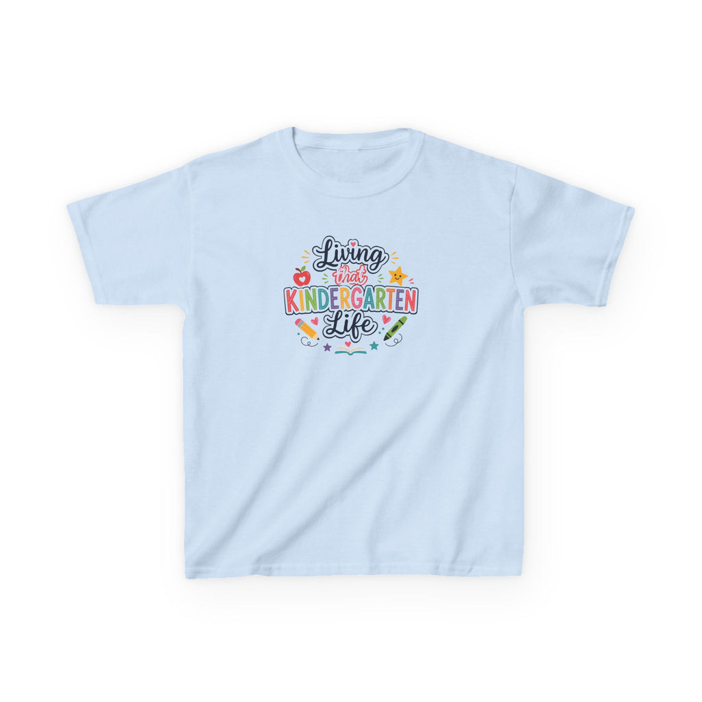 Kids T-Shirt — "Living That KINDERGARDEN Life"