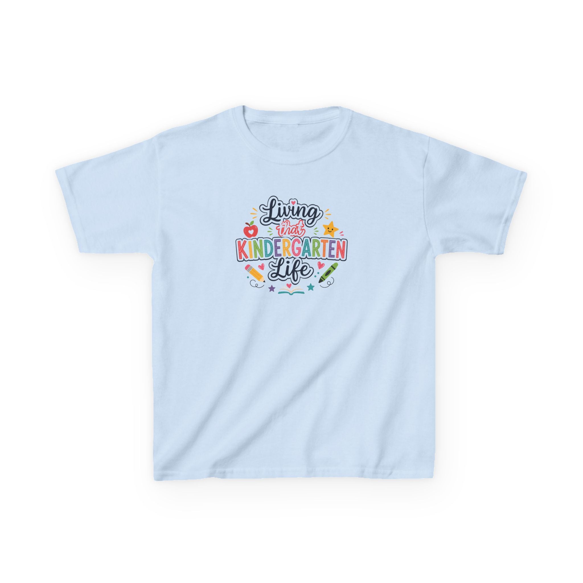 Kids T-Shirt — "Living That KINDERGARDEN Life"