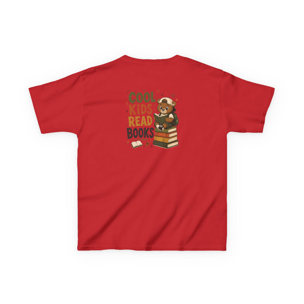 Kids Funny T-Shirt — "Cool Kids Read Books"