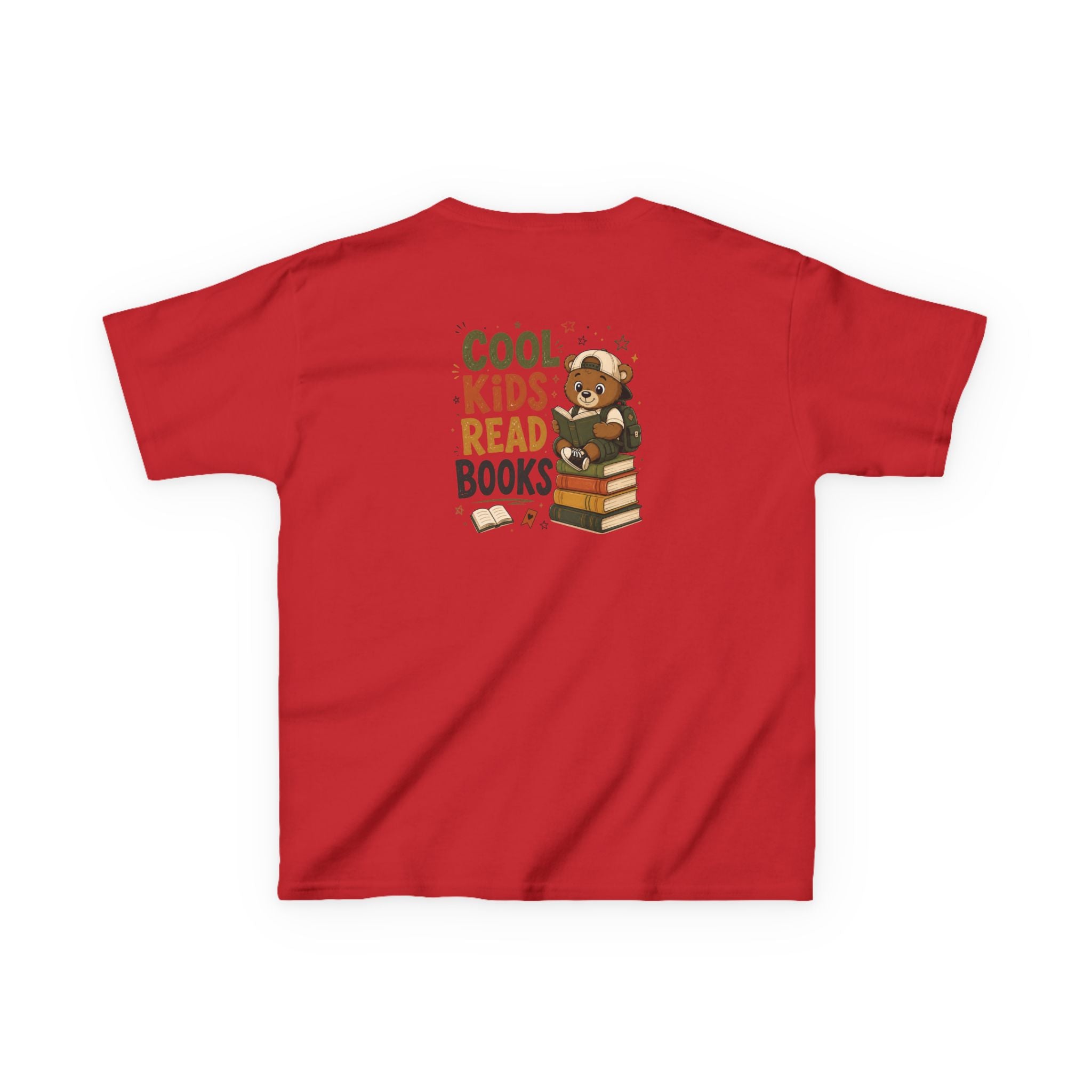 Kids Funny T-Shirt — "Cool Kids Read Books"