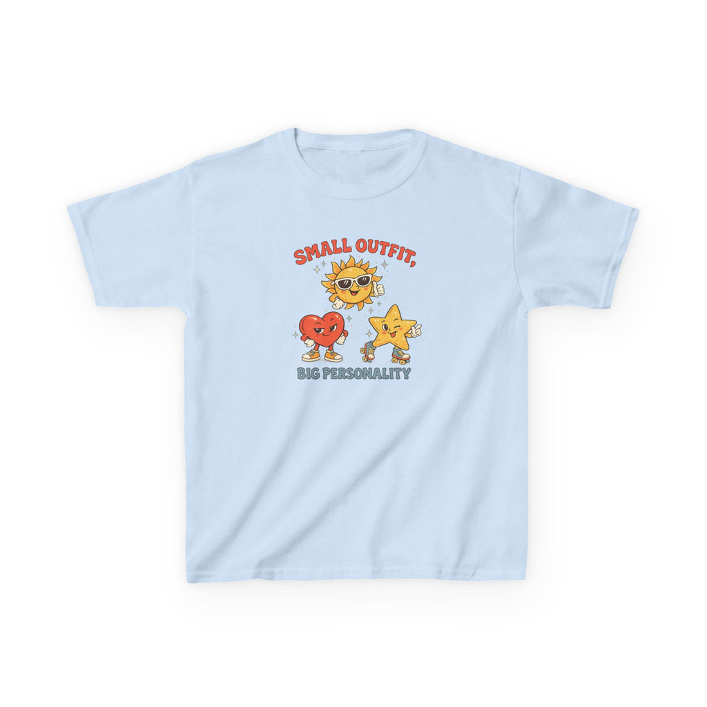 Small Outfit, Big Personality Retro Kids Tee
