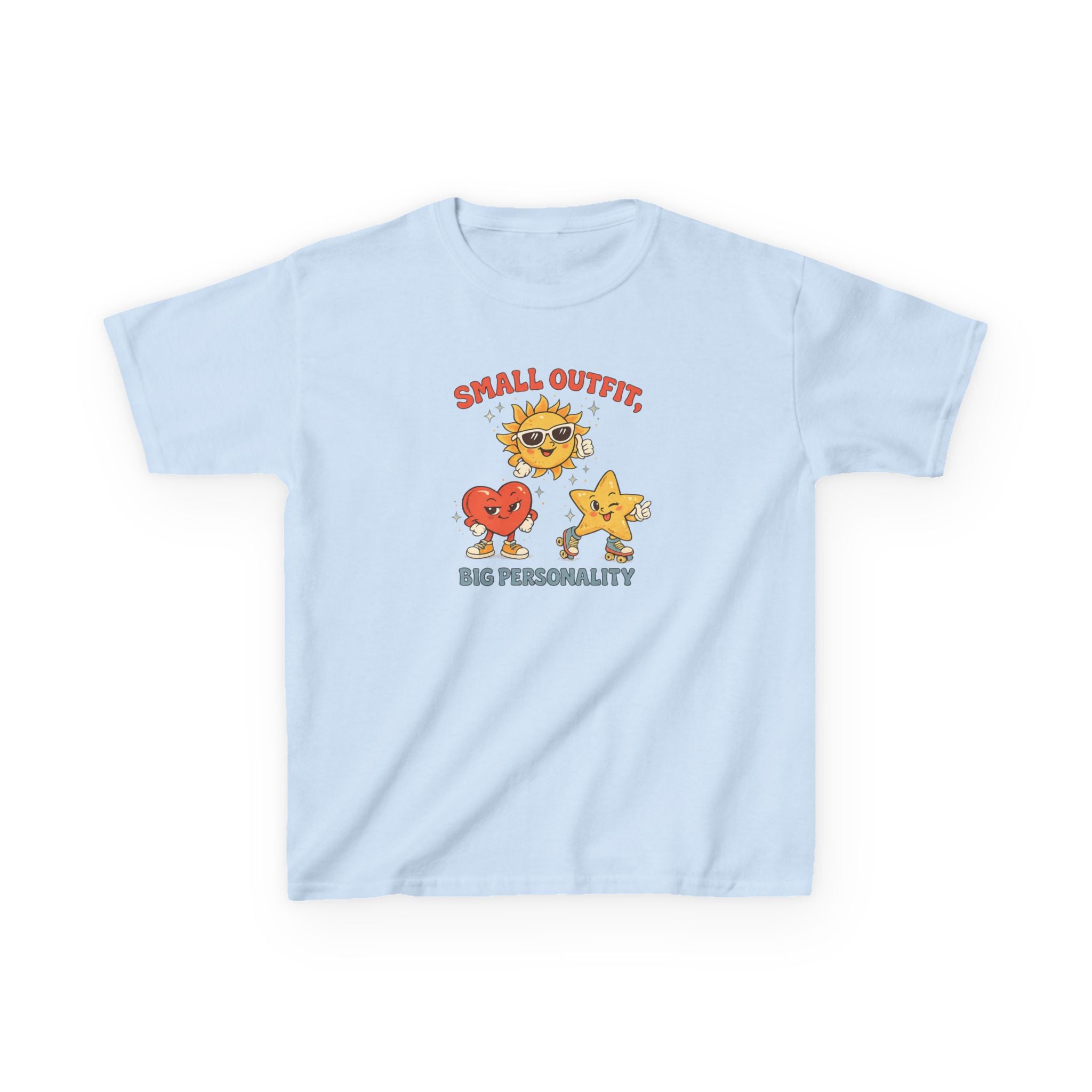 Small Outfit, Big Personality Retro Kids Tee