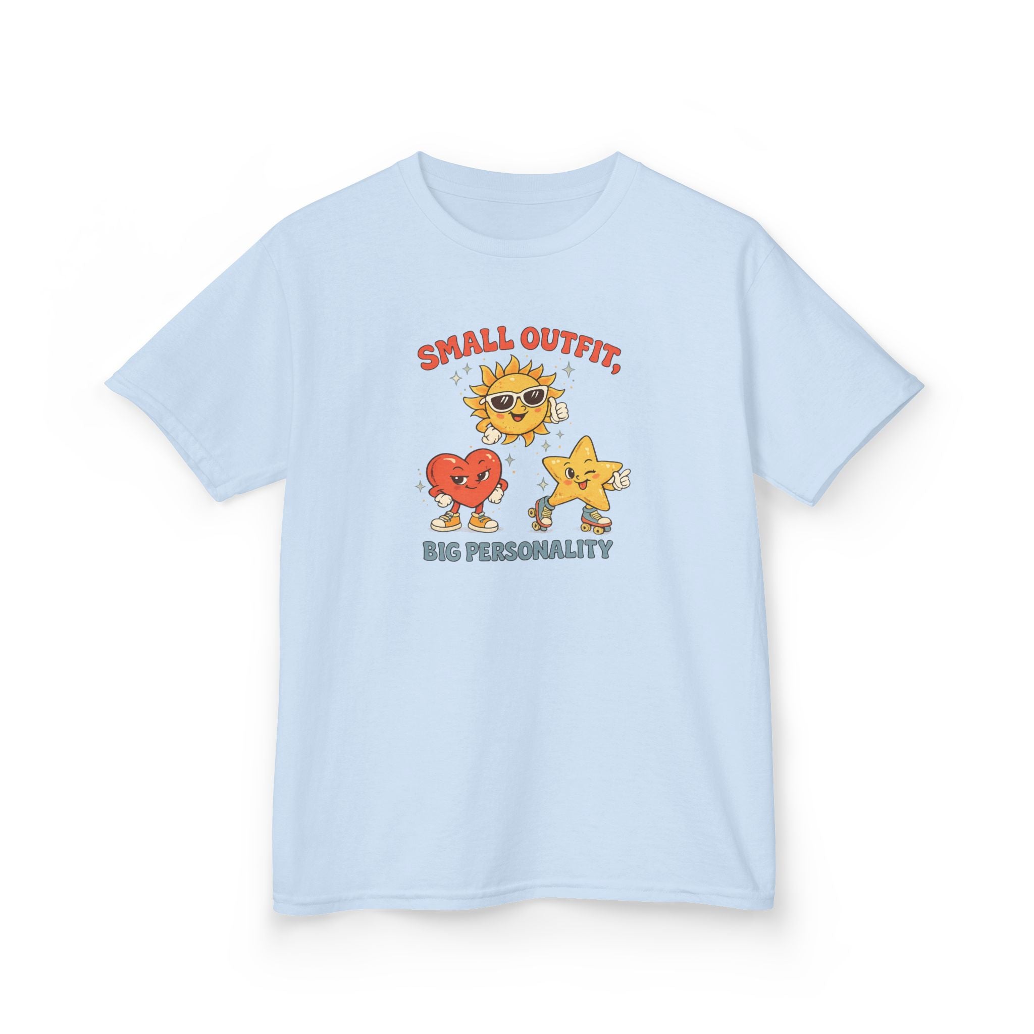 Small Outfit, Big Personality Retro Kids Tee