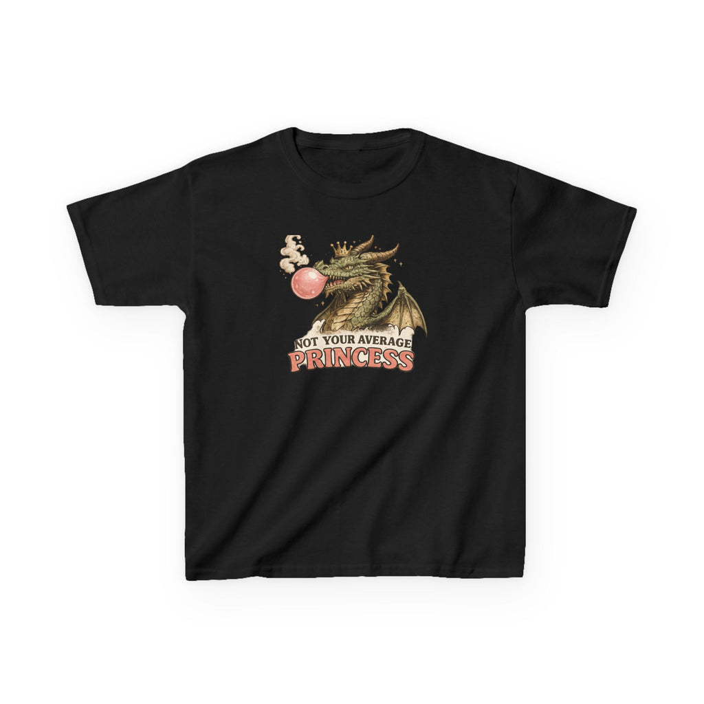 Not Your Average Princess Dragon Kids Graphic Tee