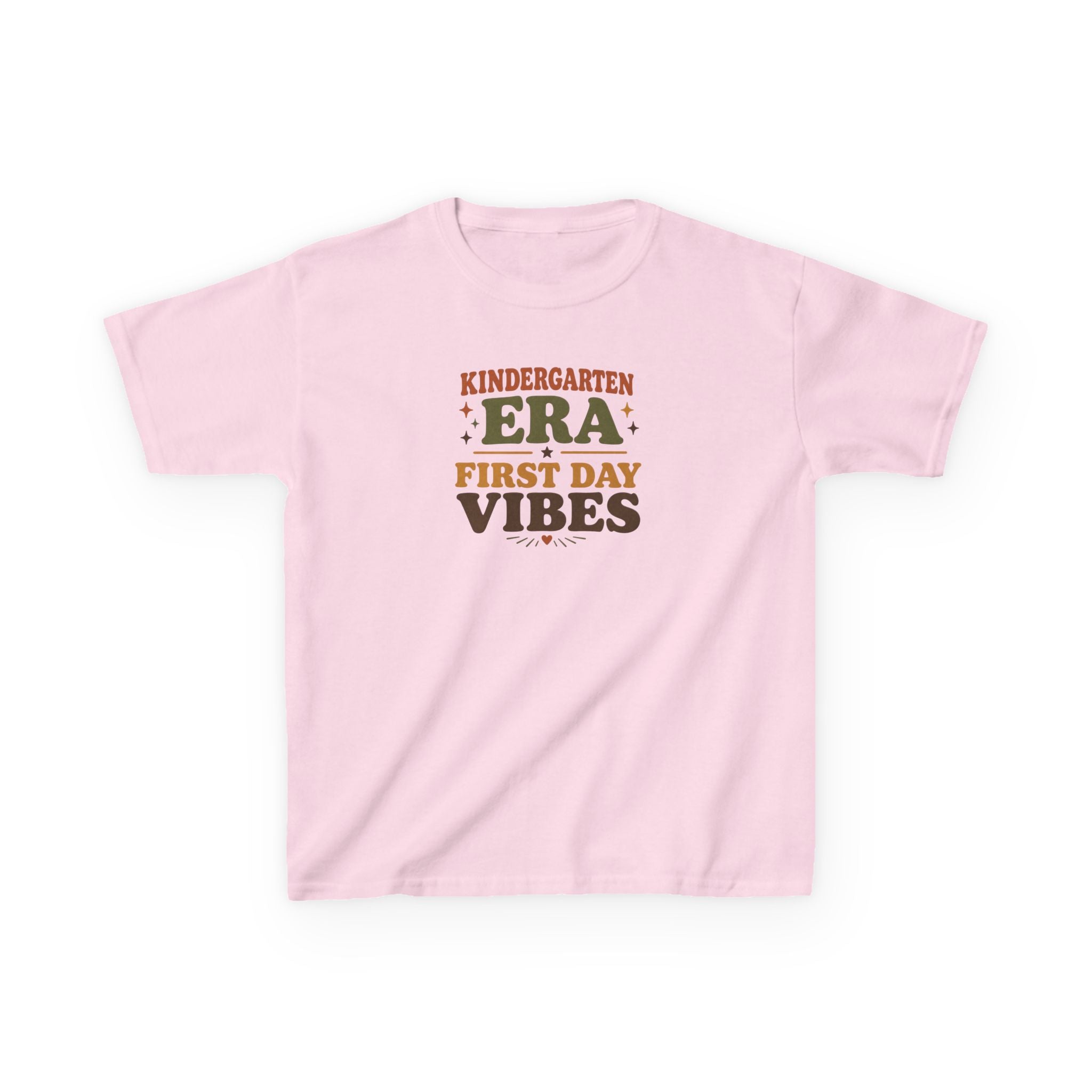 "Kindergarten" Grade School Era Graphic Tee