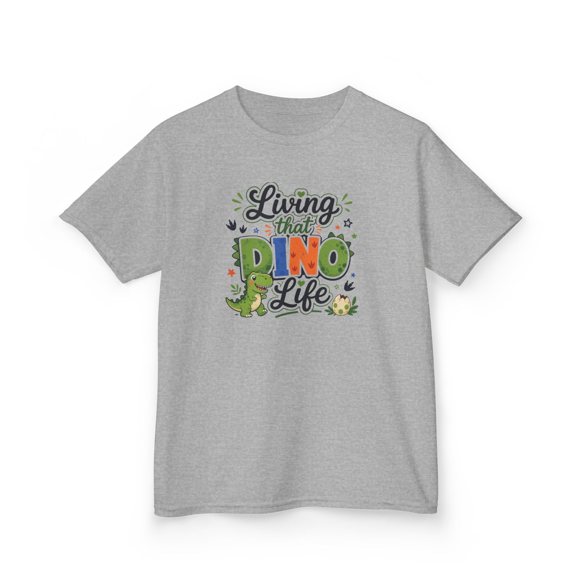 Kids T-Shirt — "Living That DINO Life"