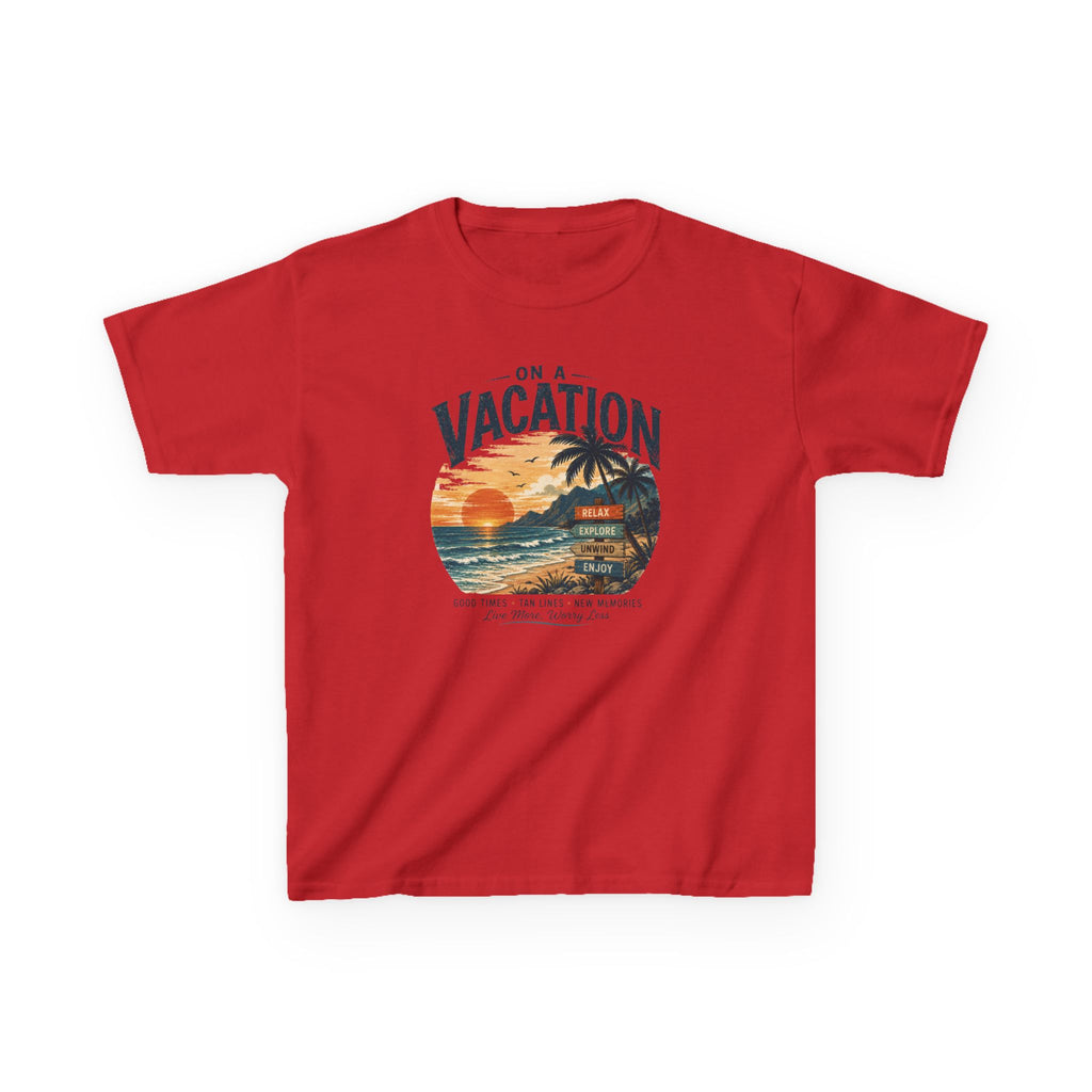 Kids T-Shirt — "Vacation".