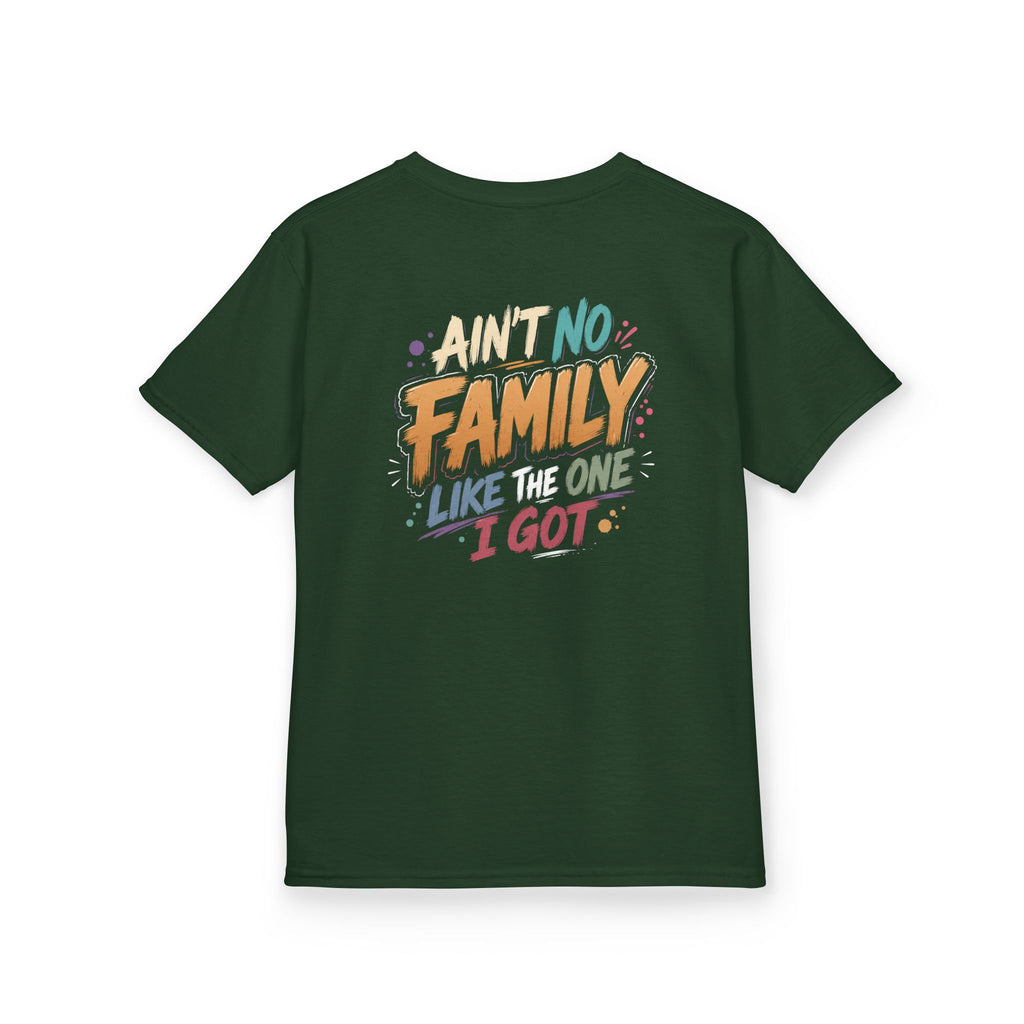 "AINT no family like the one I got" Family Graphic T-Shirt Design