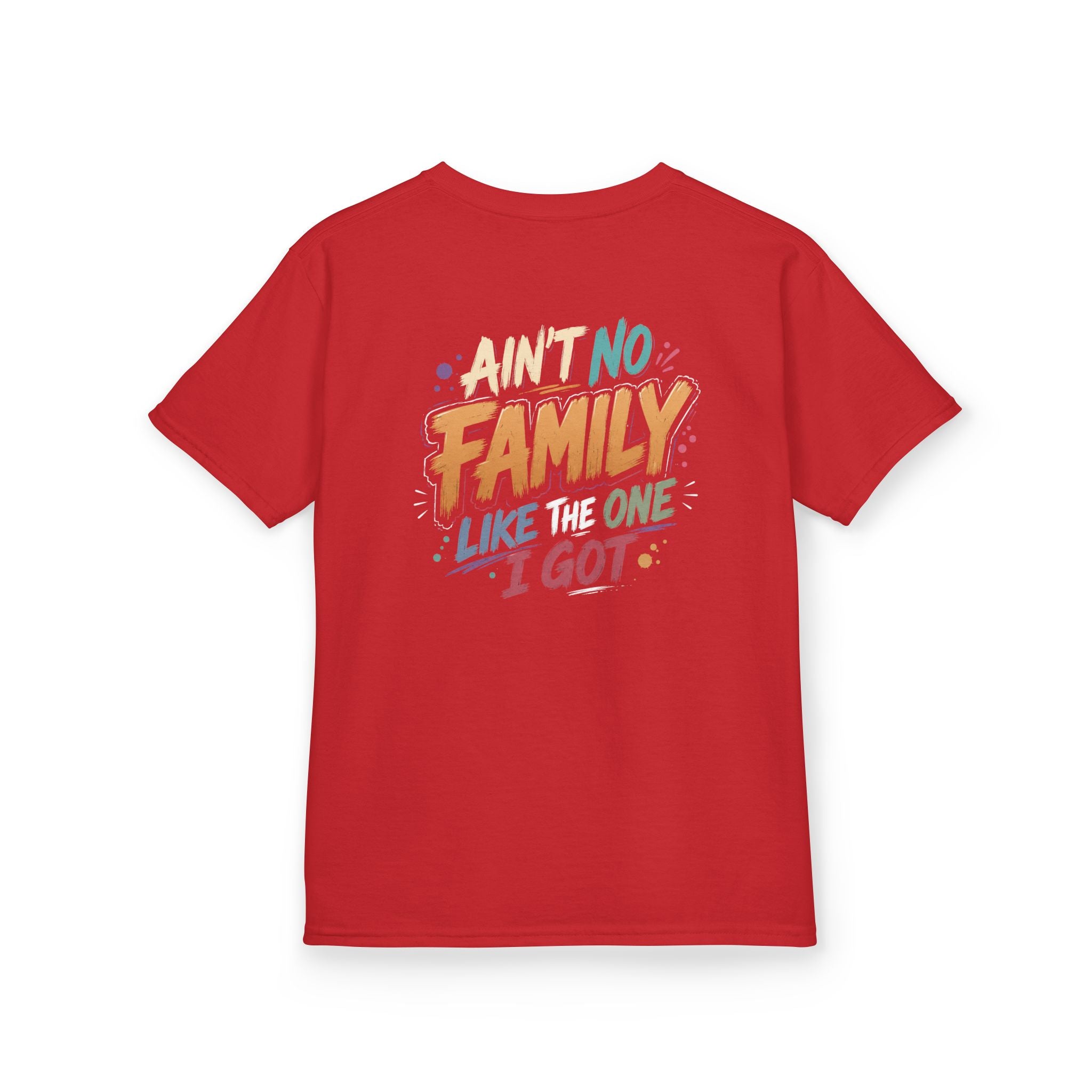 "A Little Dramatic" Girls Graphic Family T-Shirt Design