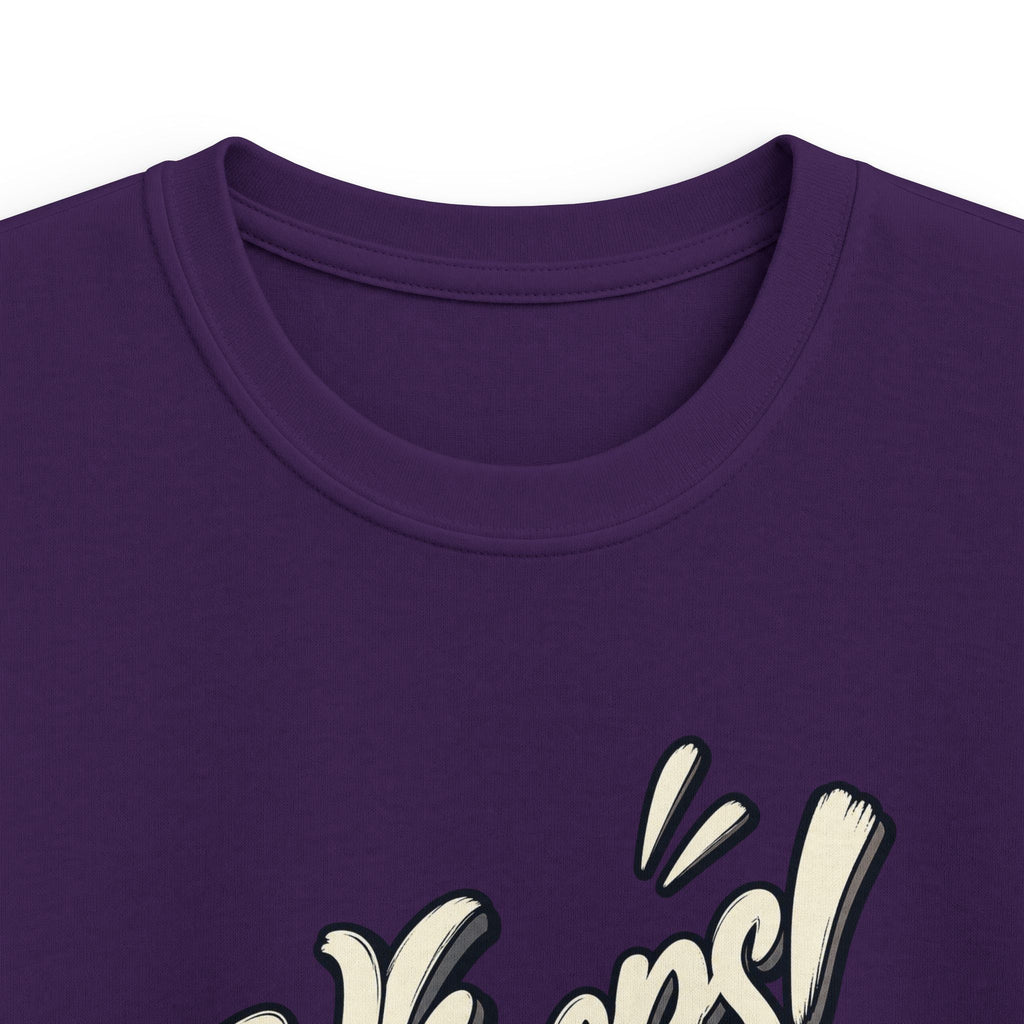 Whoops! Kids Sports Tee Vintage Baseball Bat Design (Number 23)