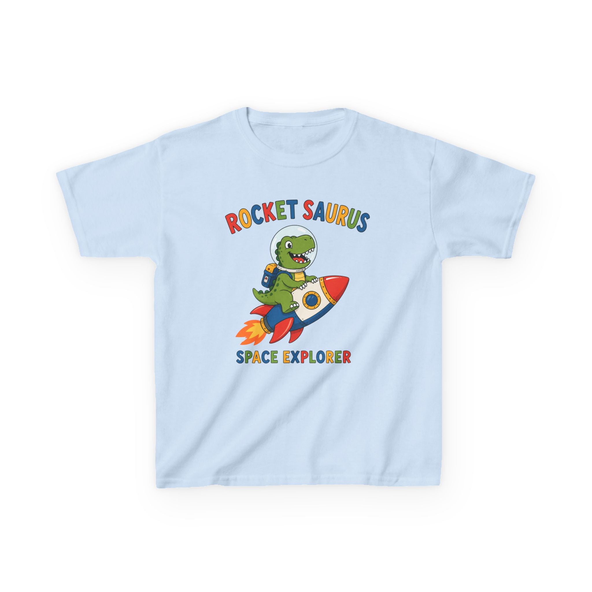 Kids T-Shirt — "Rocket Saurus"