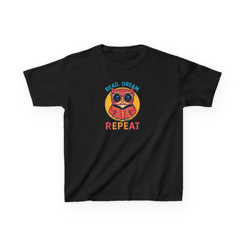 Read. Dream. Repeat | Kids Reading Graphic T-Shirt