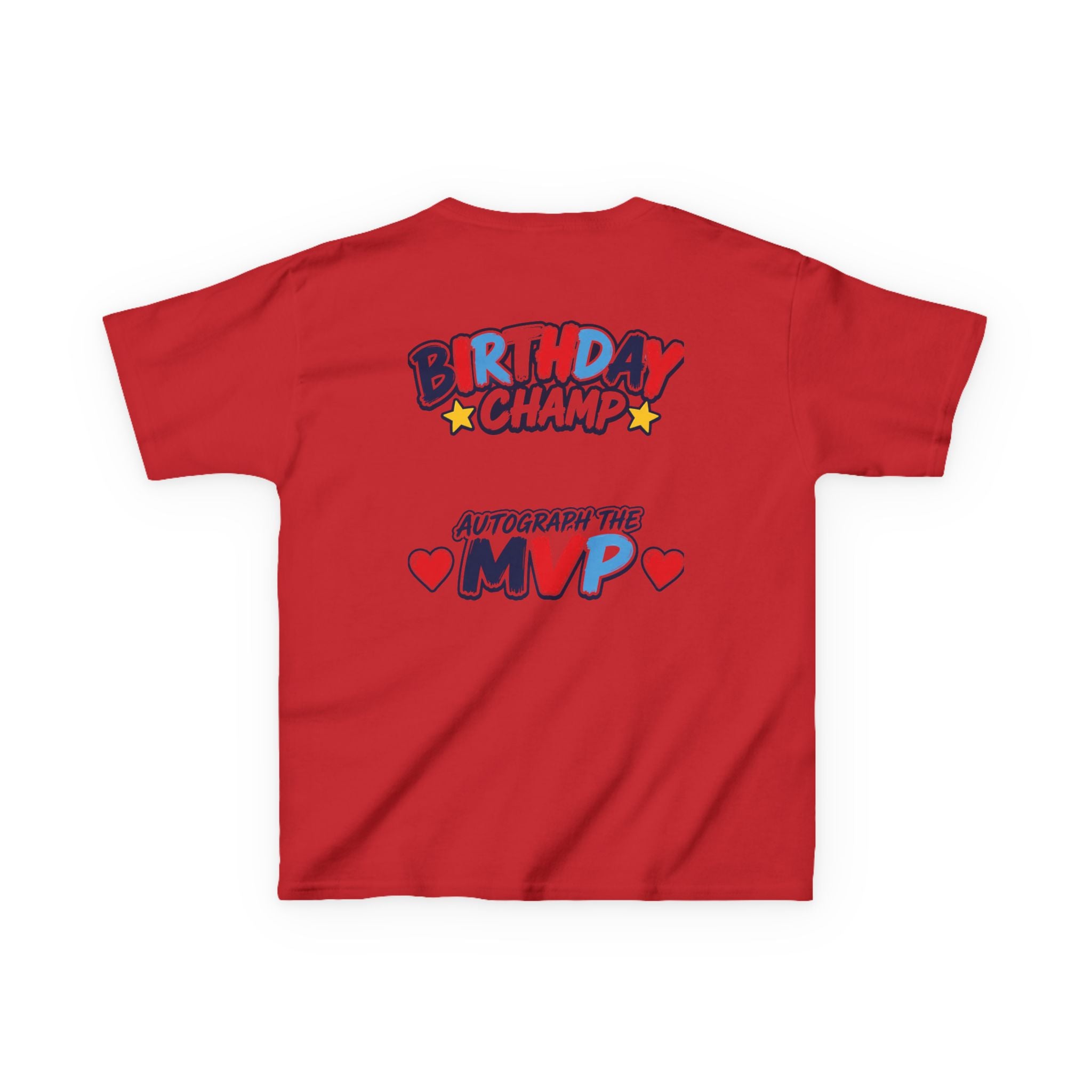 "Birthday Champ" Graphic kids Birthday T-Shirt Design