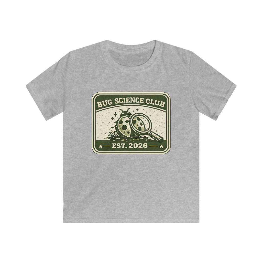Kids T-Shirt "Bug Science Club Est. 2026" Graphic Tee For Boys & Girls