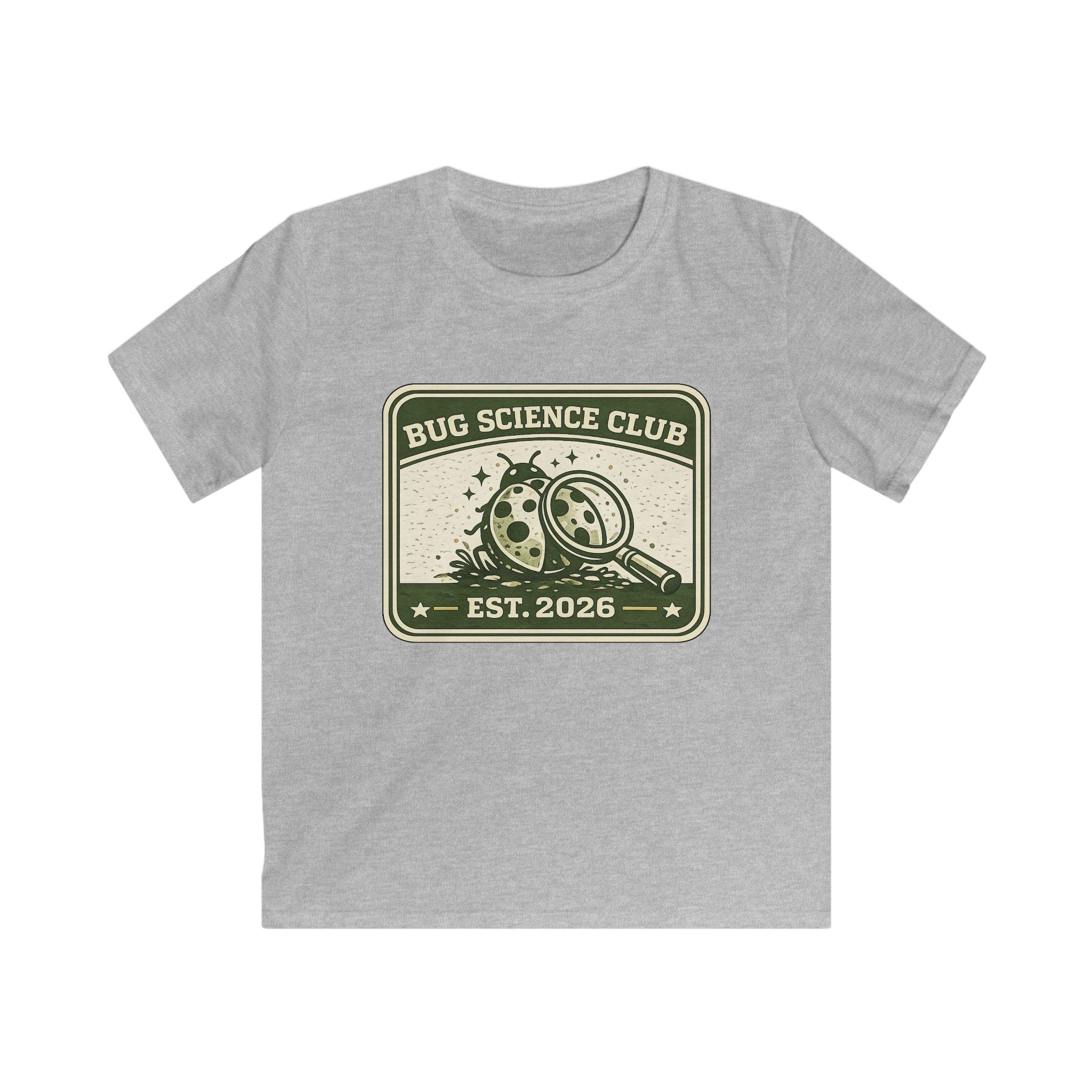 Kids T-Shirt "Bug Science Club Est. 2026" Graphic Tee For Boys & Girls
