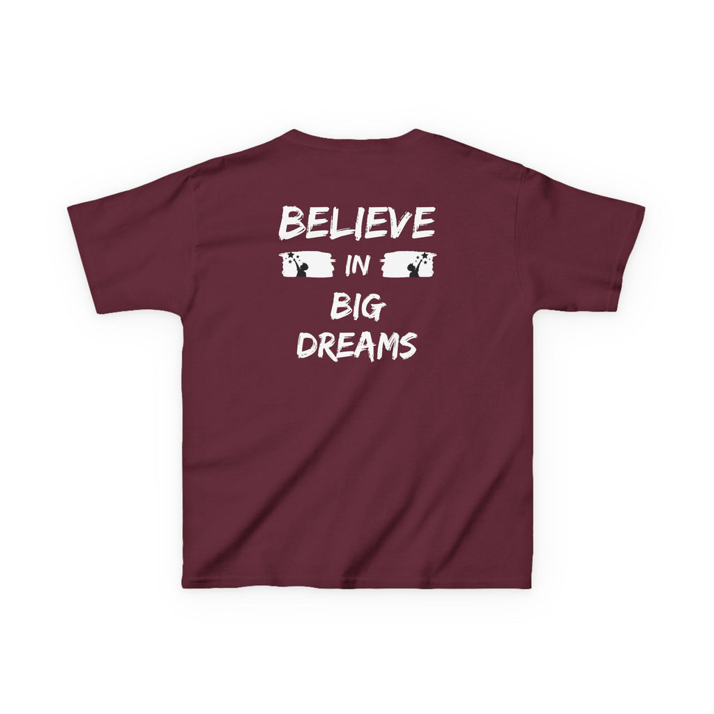 Believe in big dreams | Motivational Kids Graphic T-Shirt