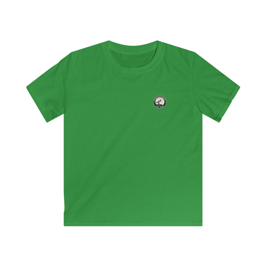 "Stargazer Society" Kids Tee Telescope 'Est. 2026' For Boys & Girls