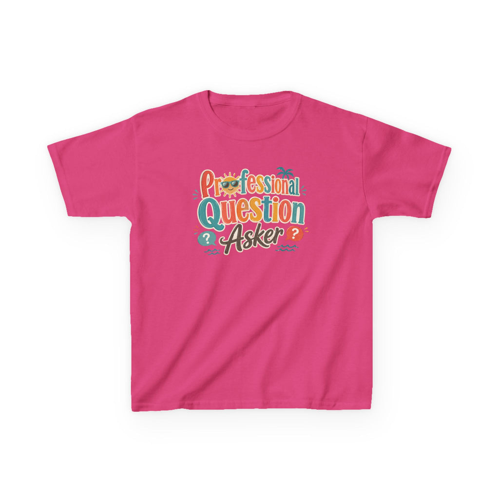 Kids Funny T-Shirt — "Professional QUESTION Asker"