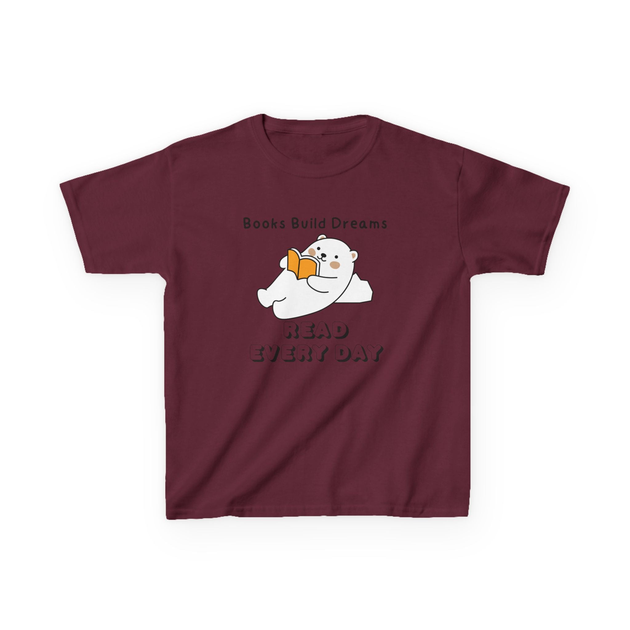 Kids T-Shirt — "Books Build Dreams"