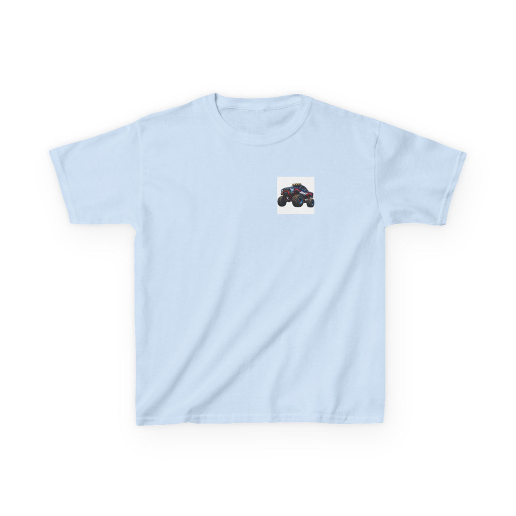 "Just A Boy Who Loves Monster Truck" Graphic kids Birthday T-Shirt Design
