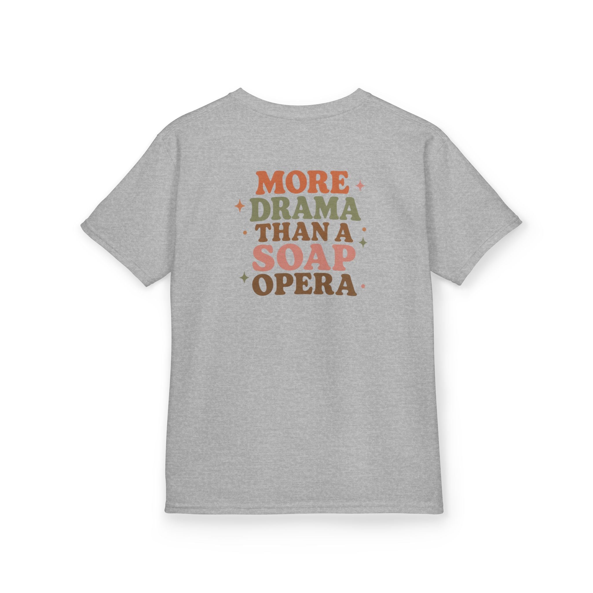 More Drama Than a Soap Opera Kids Graphic Tee