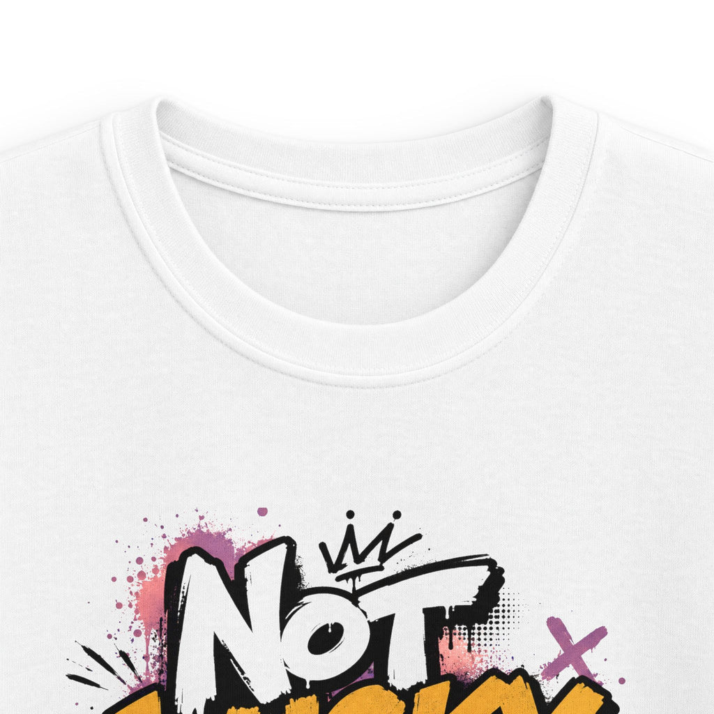 Girls & Boys Tee - "Not Lucky Just Awesome" Graphic Tee