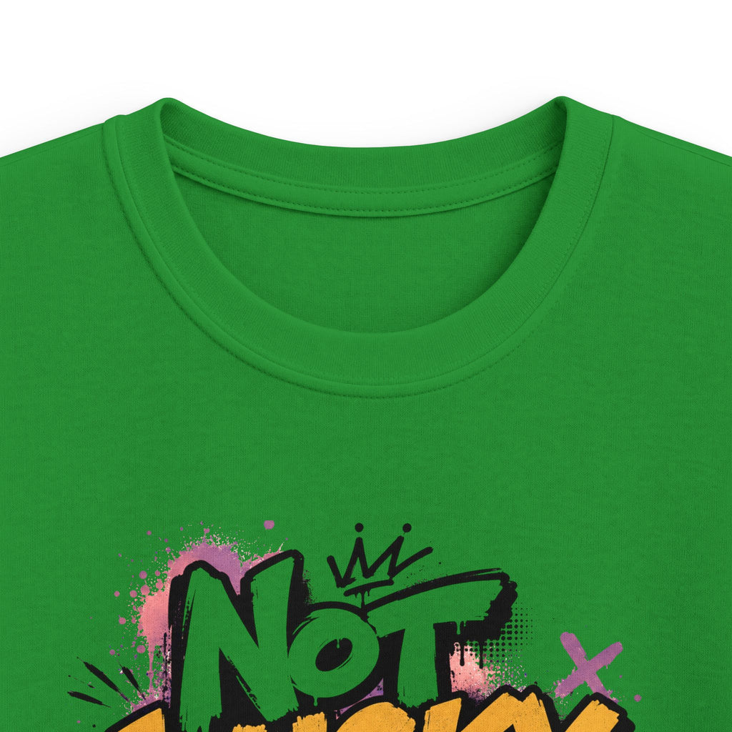 Girls & Boys Tee - "Not Lucky Just Awesome" Graphic Tee