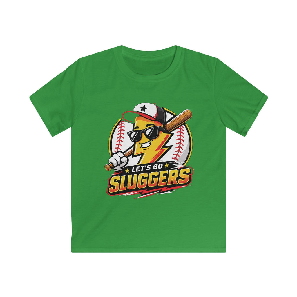 Boys and Girls 'Let's Go Sluggers' Baseball T‑Shirt