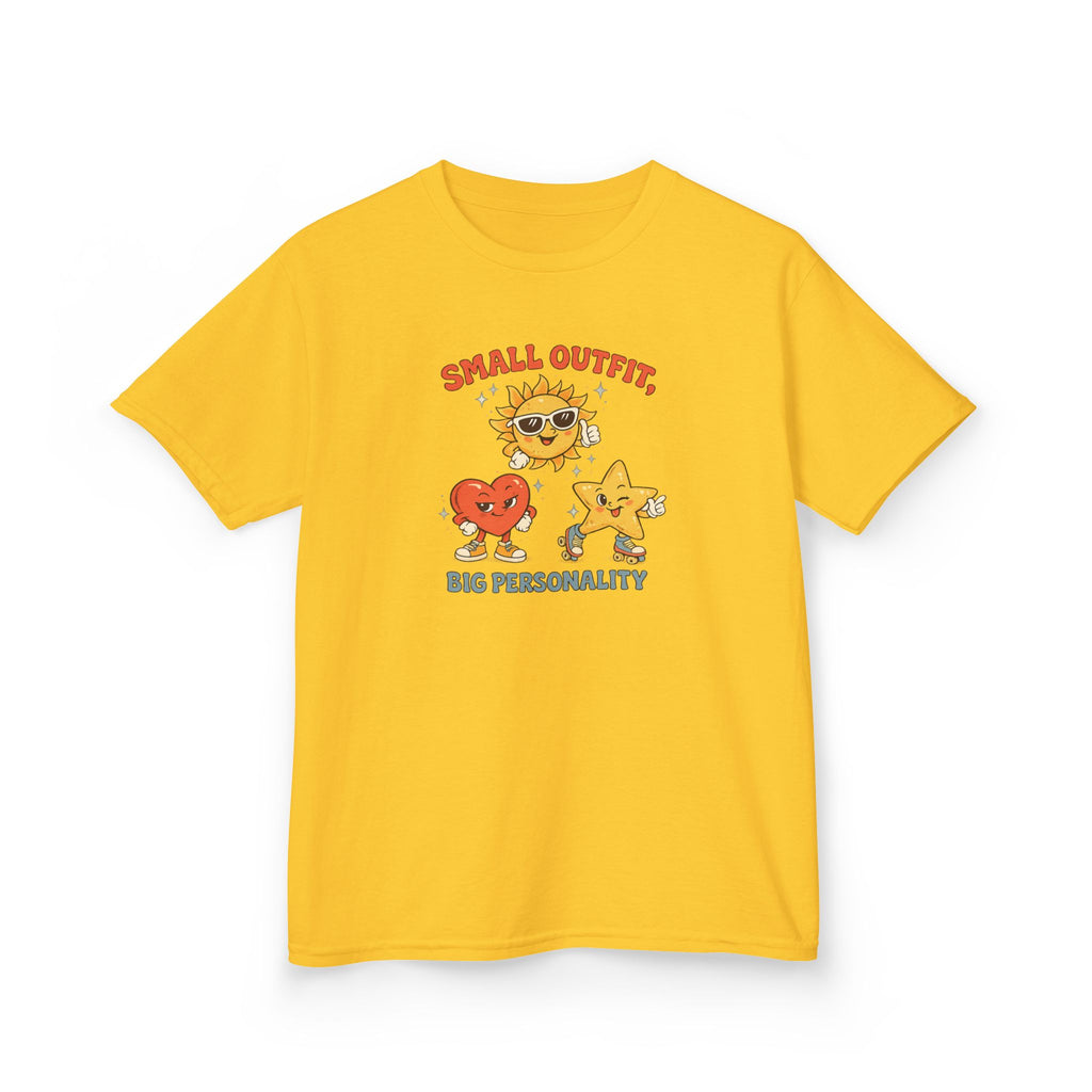Small Outfit, Big Personality Retro Kids Tee