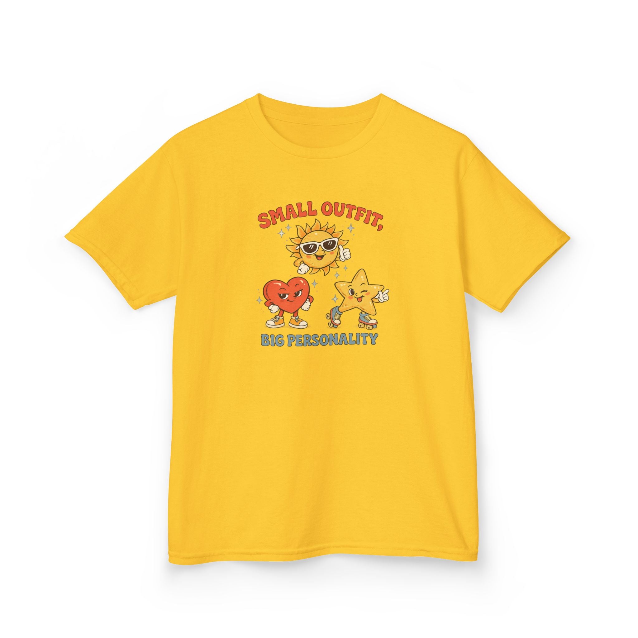 Small Outfit, Big Personality Retro Kids Tee