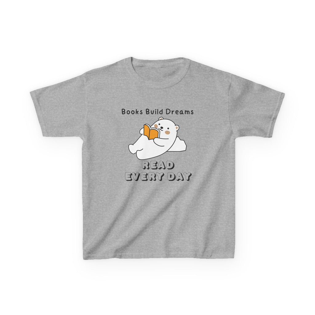 Kids T-Shirt — "Books Build Dreams"