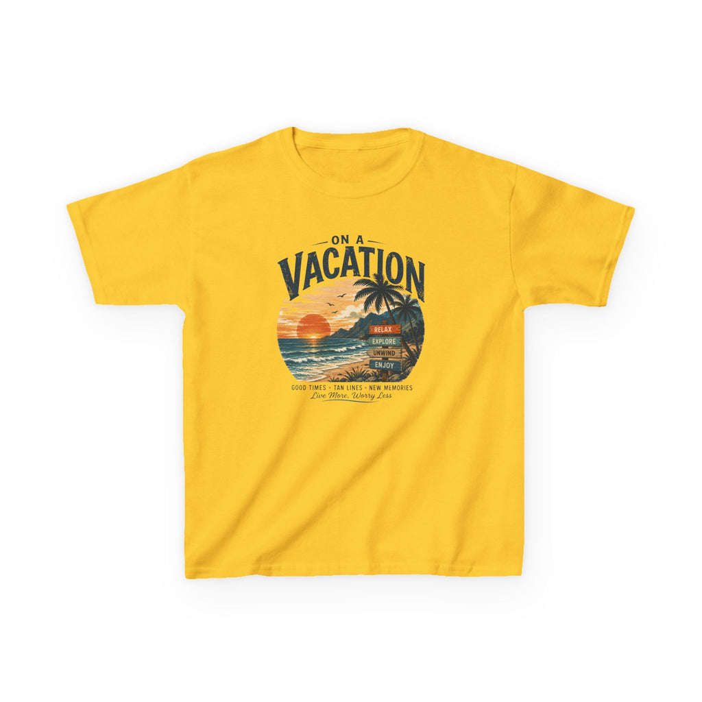 Kids T-Shirt — "Vacation".