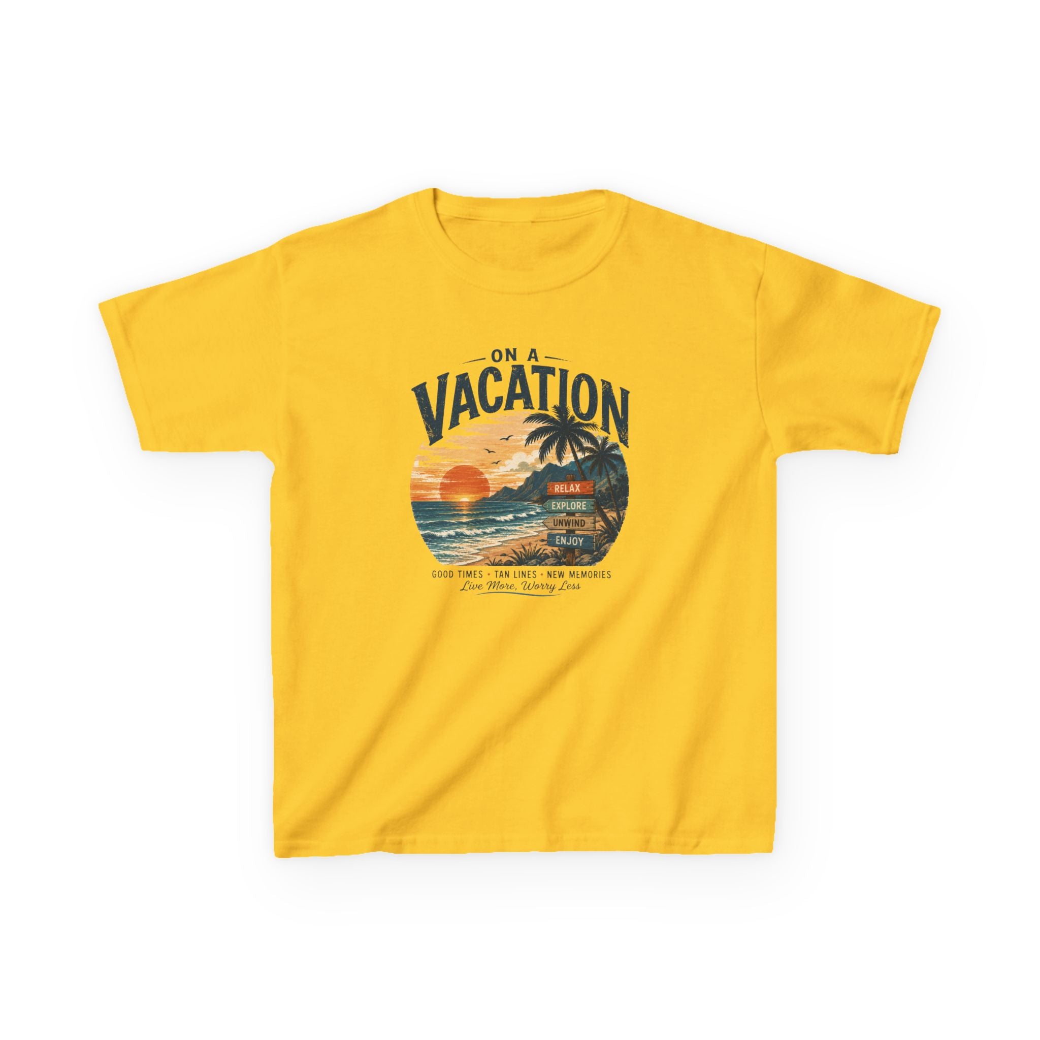 Kids T-Shirt — "Vacation".